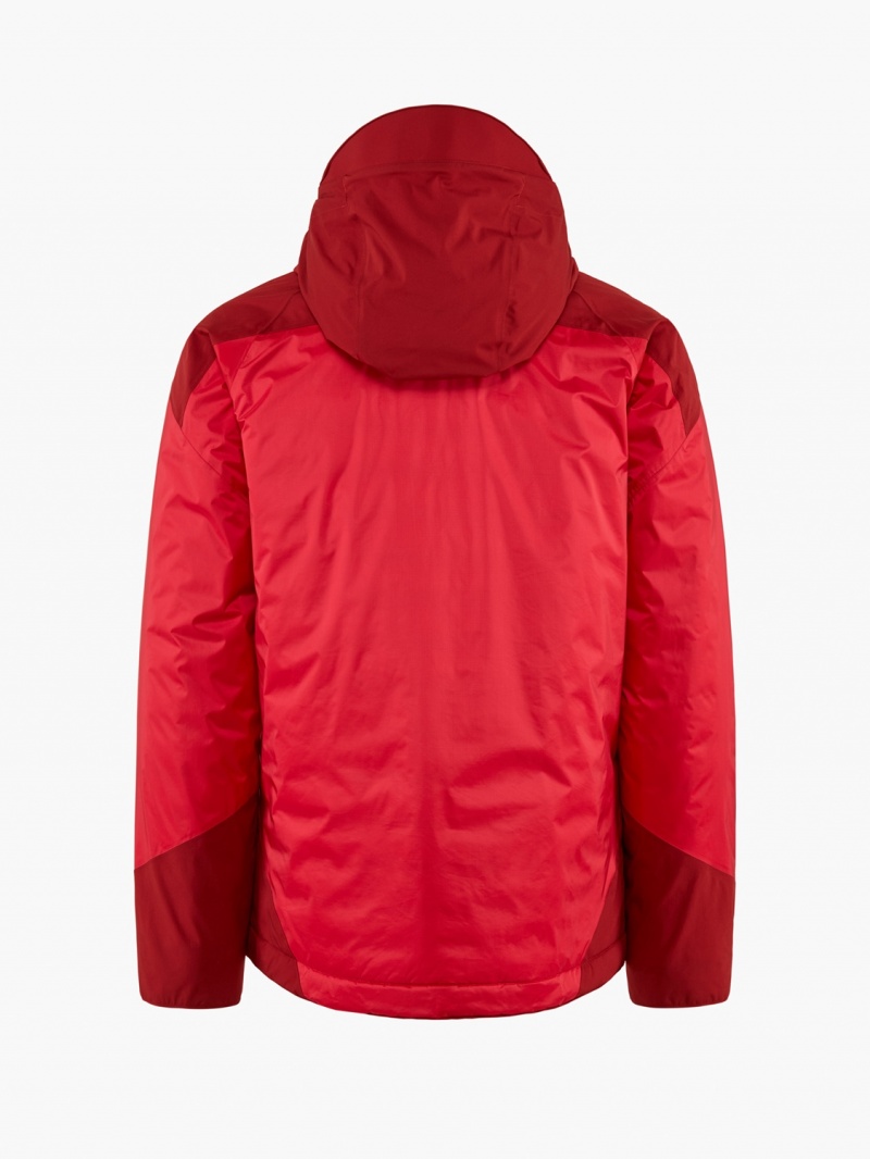 Men Klättermusen Bifrost Down Jackets Red | 10574SCLB