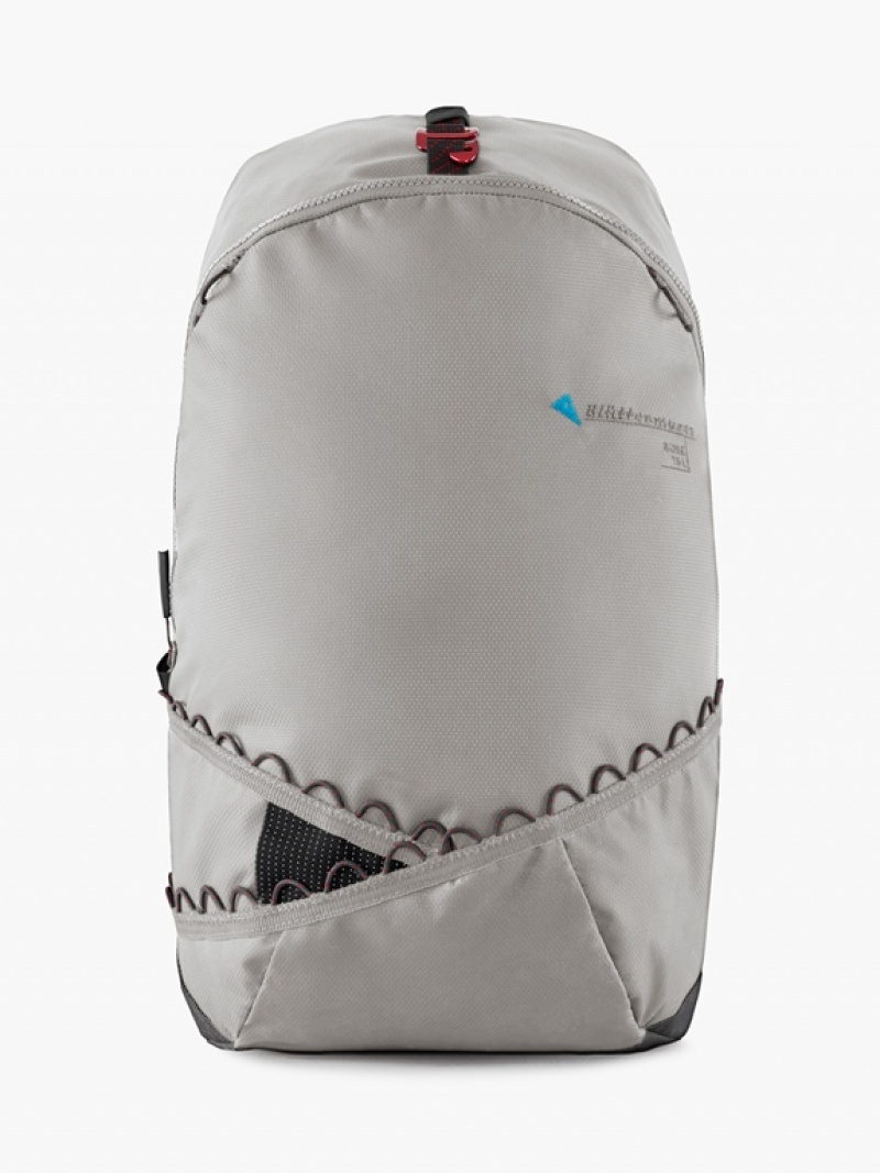 Men Klättermusen Bure(15L) Backpack Grey | 05792YSTL