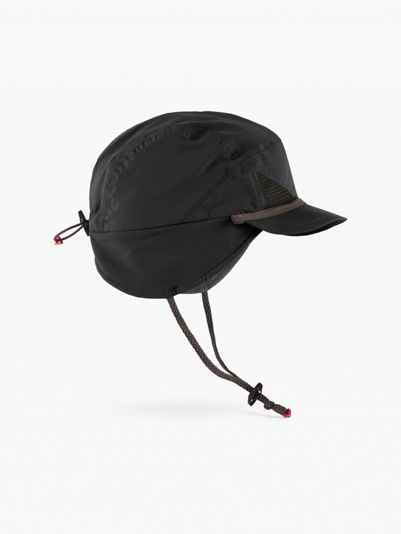 Men Klättermusen Draupa Hats Black | 69378FDEW