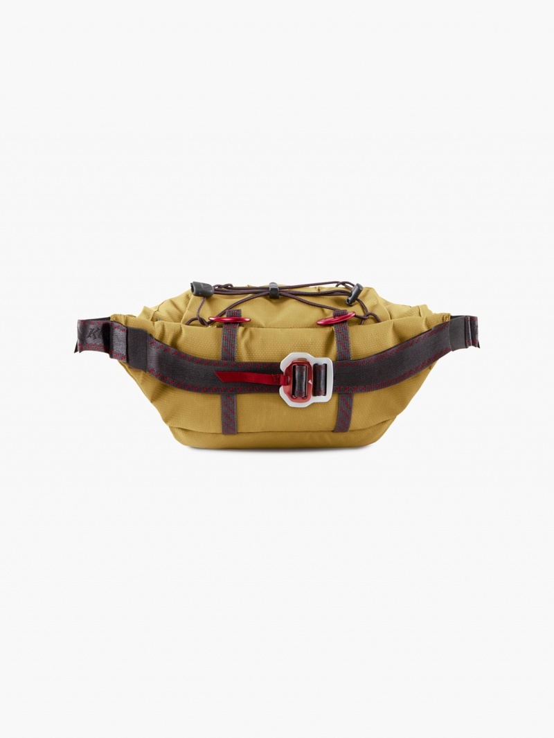 Men Klättermusen Eldner 2.0 Waistpack Green Yellow | 31420MFVP