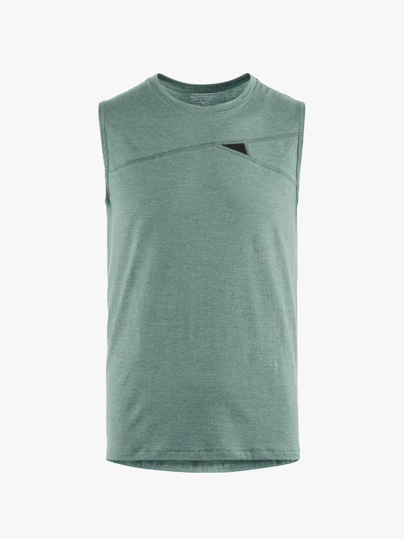 Men Klättermusen Fafne Baselayer Green | 26741MKCN