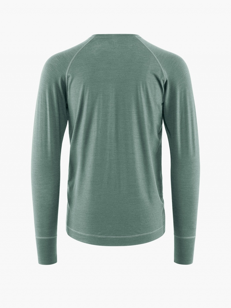 Men Klättermusen Fafne Baselayer Green | 95638UJMX