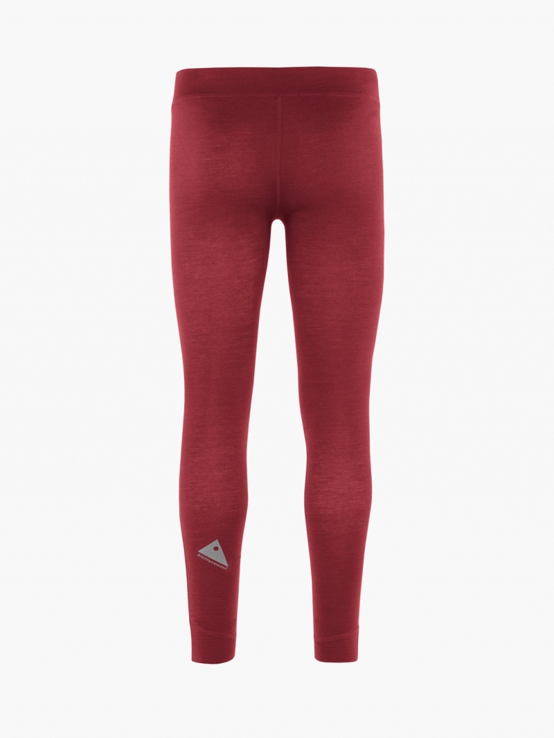 Men Klättermusen Fafne Baselayer Red | 63290MZYV