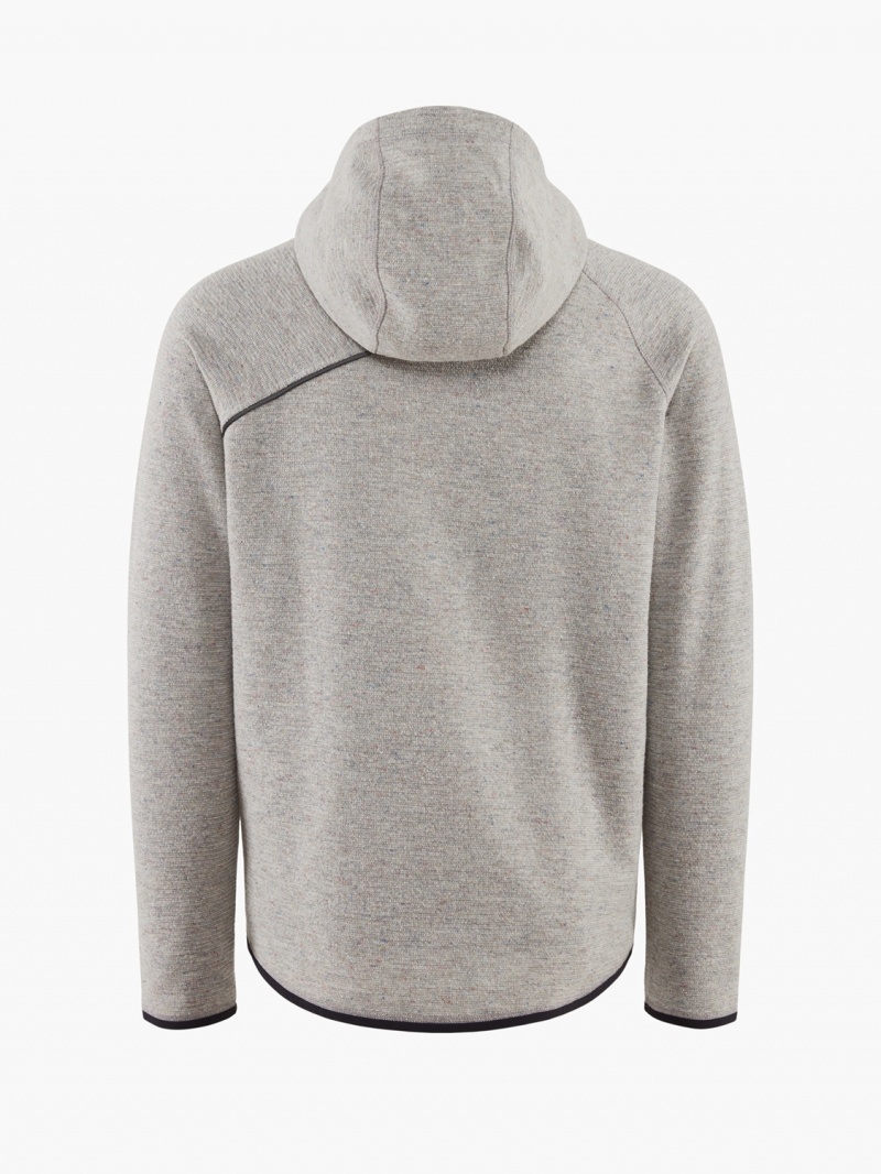 Men Klättermusen Falen Wooly Fleece Grey | 90321TIUY