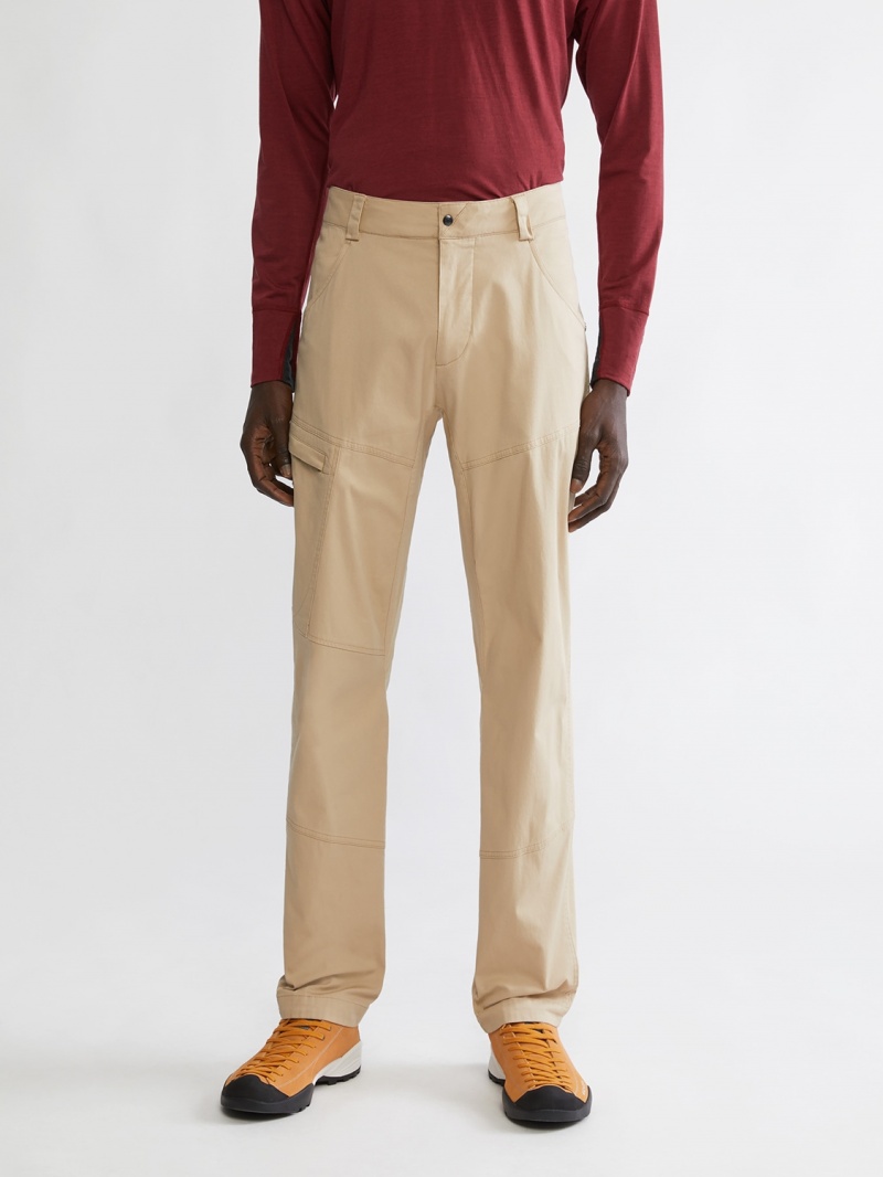 Men Klättermusen Gefjon 2.0 Pants Gold | 65184ZBSW