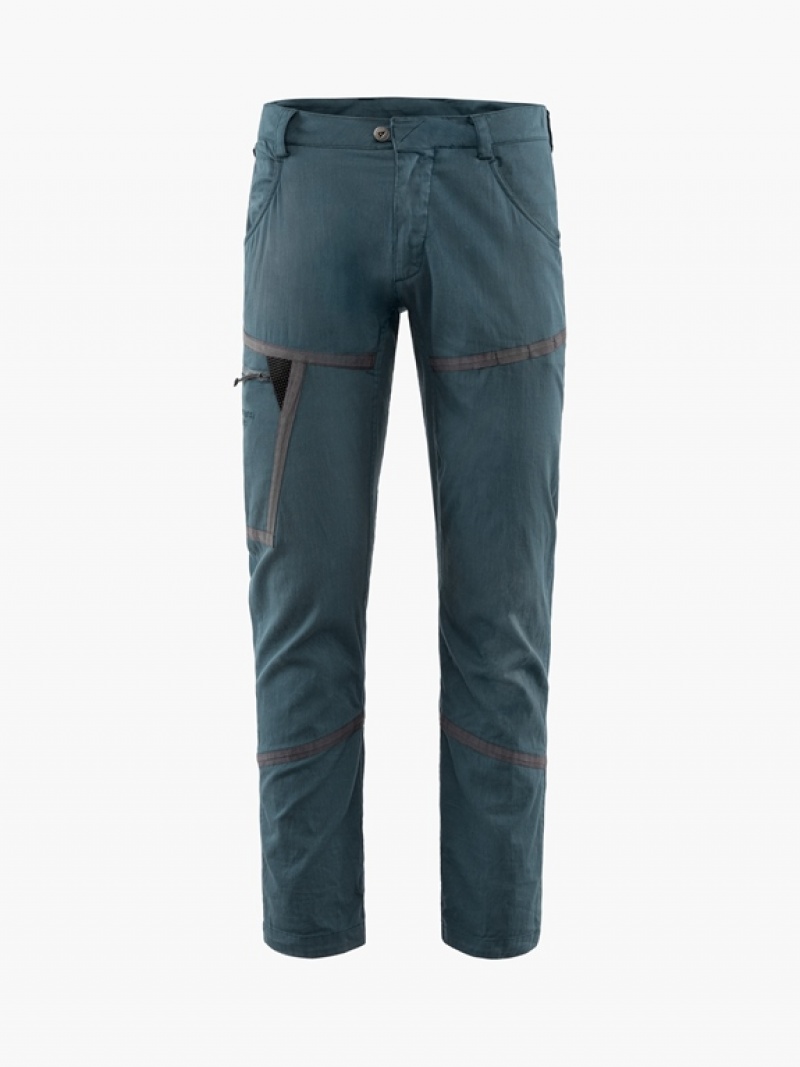 Men Klättermusen Gefjon Pants Blue | 29031VAQR