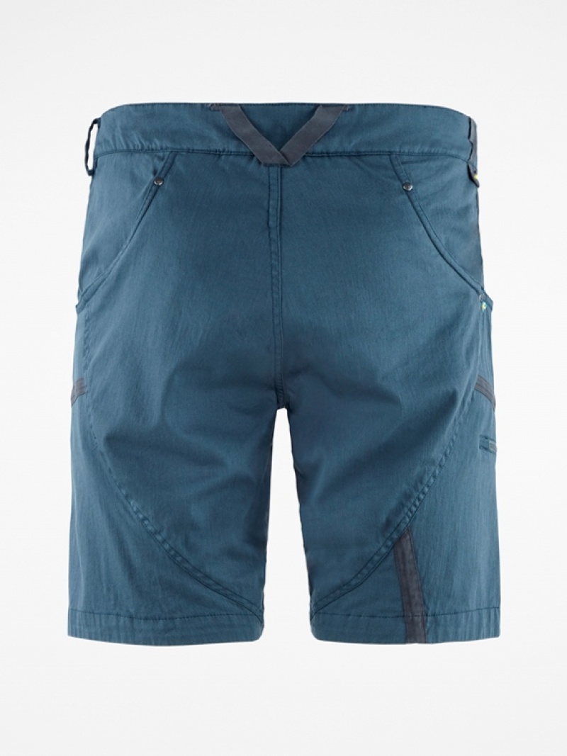 Men Klättermusen Gefjon Shorts Blue | 10528LARV