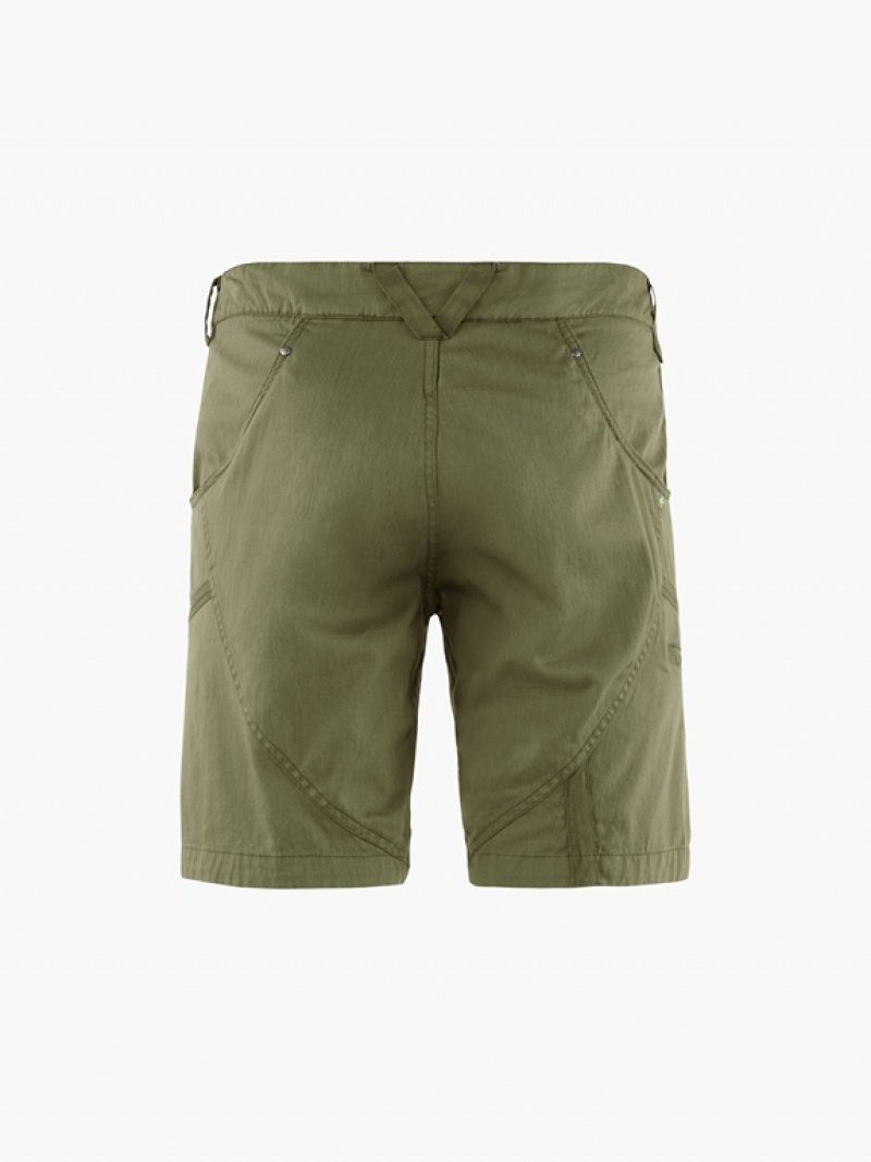 Men Klättermusen Gefjon Shorts Green | 17483PAUQ