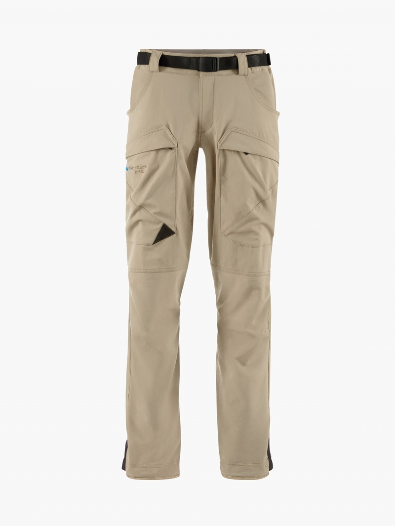 Men Klättermusen Gere 3.0 Pants Khaki | 51784OIBS