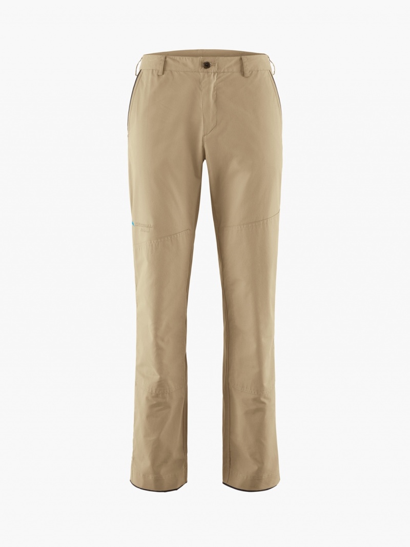 Men Klättermusen Grimm Pants Khaki | 04128FSRW