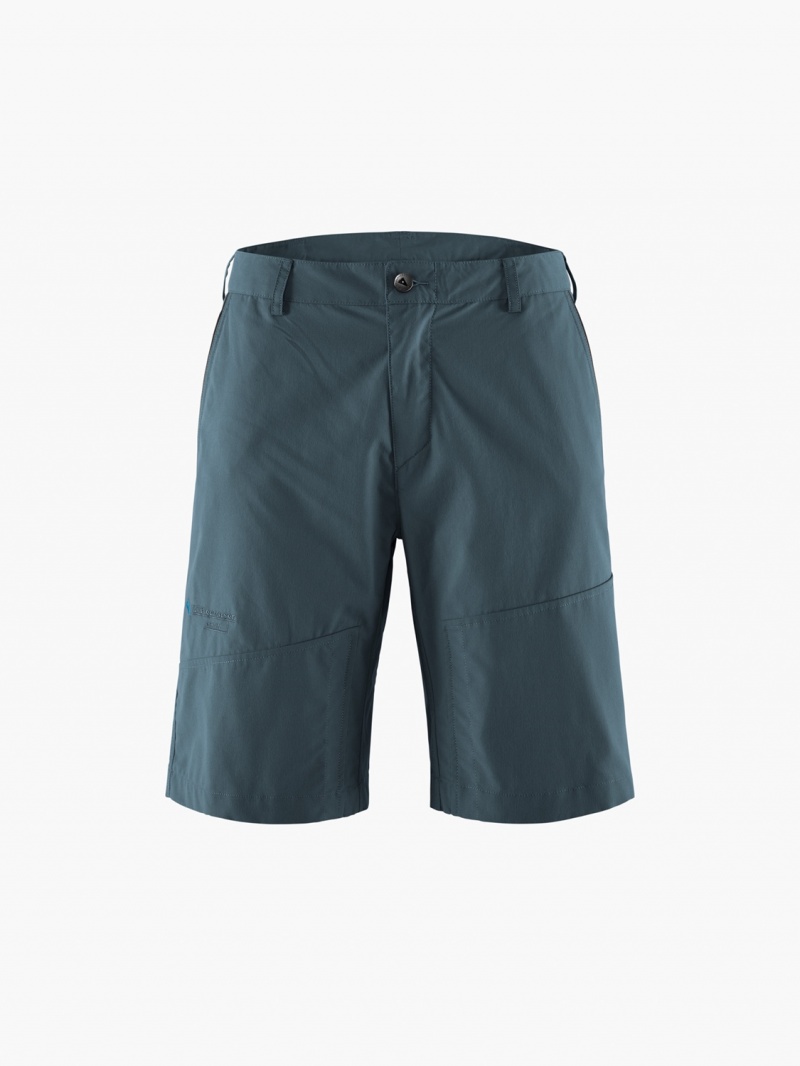 Men Klättermusen Grimm Shorts Blue | 65472FXTL