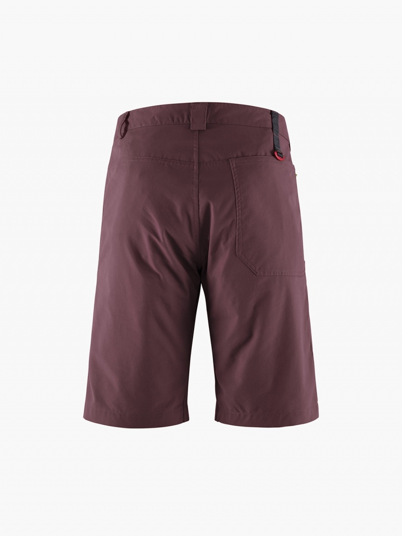 Men Klättermusen Grimm Shorts Red | 53809HIRP