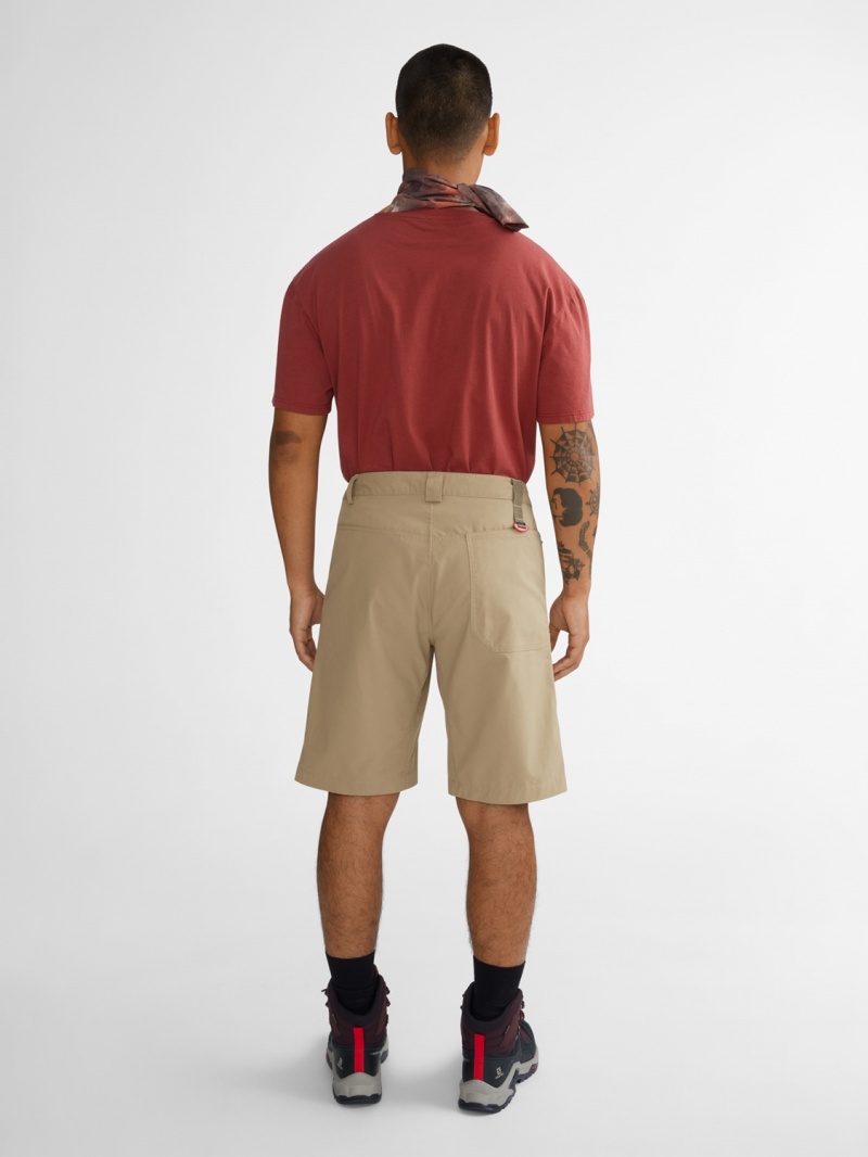 Men Klättermusen Grimm Shorts Red | 53809HIRP