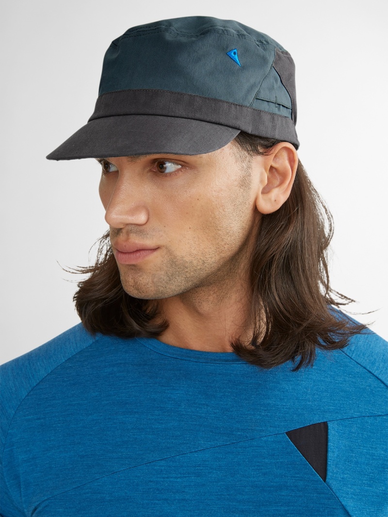 Men Klättermusen Grimner Hats Blue Black | 17593ARIP