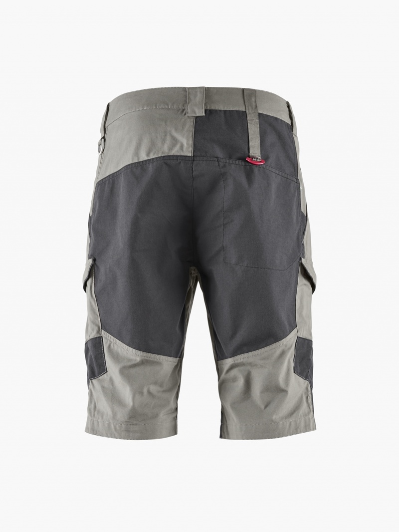 Men Klättermusen Grimner Shorts Grey Black | 47289XIAV