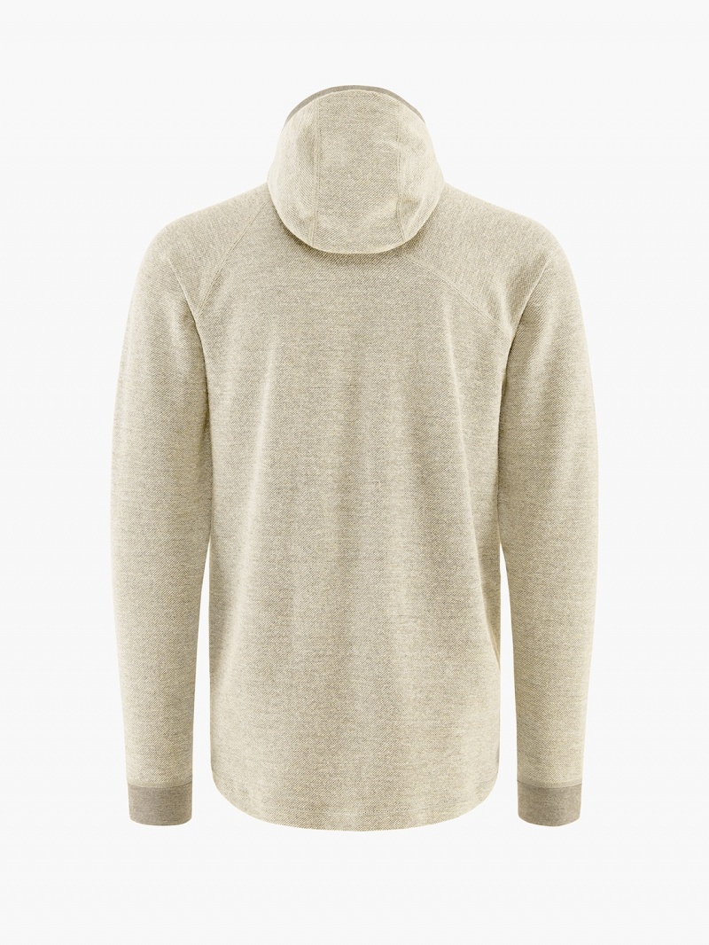 Men Klättermusen Hödur Fleece Beige | 87506MAIL