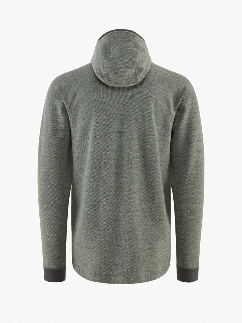 Men Klättermusen Hödur Fleece Green | 56041IDFB