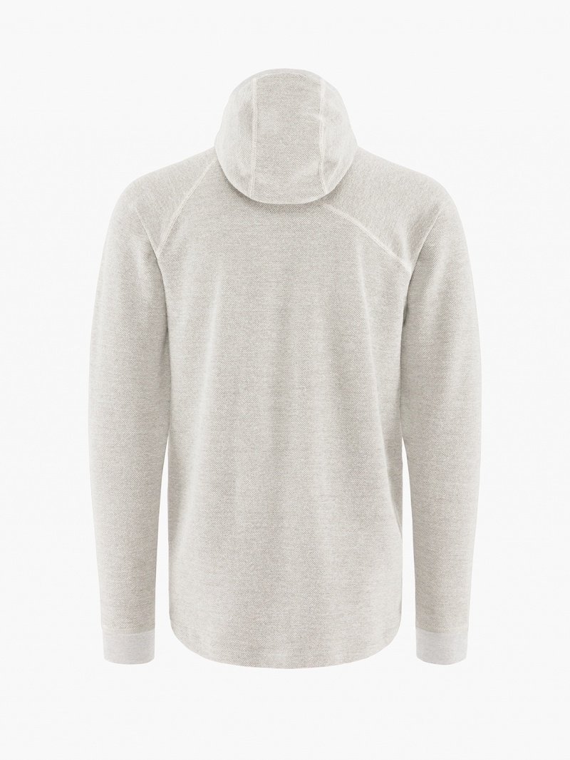 Men Klättermusen Hödur Fleece Grey | 67450CIZL