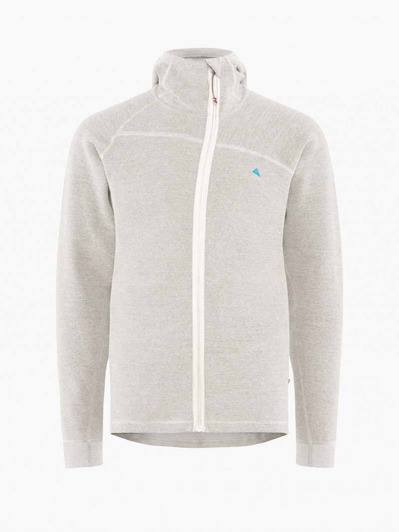 Men Klättermusen Hödur Fleece Grey | 67450CIZL