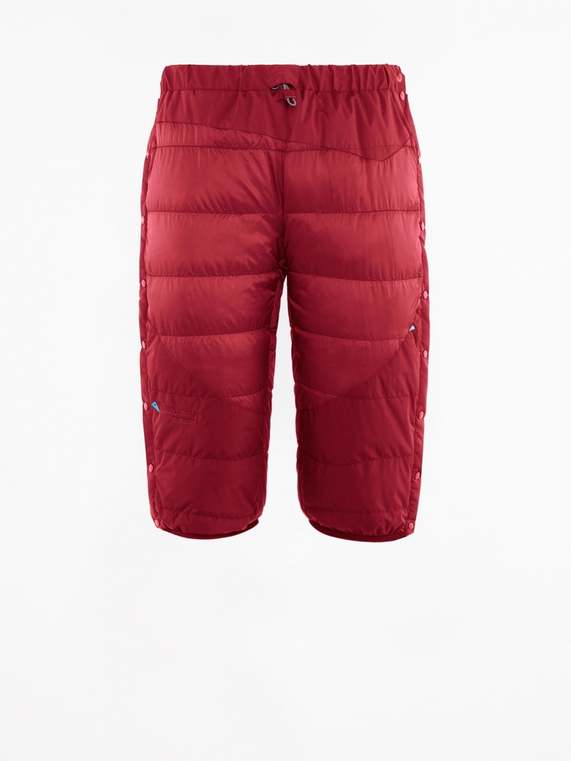 Men Klättermusen Heidrun 2.0 Shorts Red | 91507LVGX