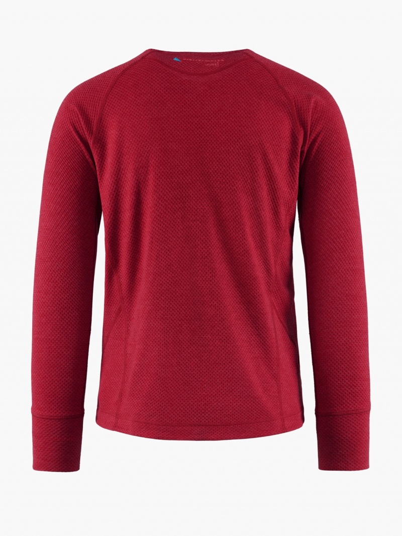 Men Klättermusen Huge Midlayer Red | 24053PAKE