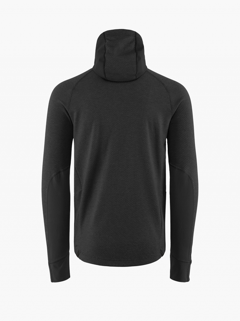 Men Klättermusen Hugin Sweater Black | 48015UVOD