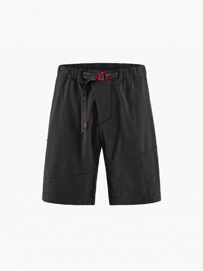 Men Klättermusen Ivalde Shorts Black | 84517DNCA