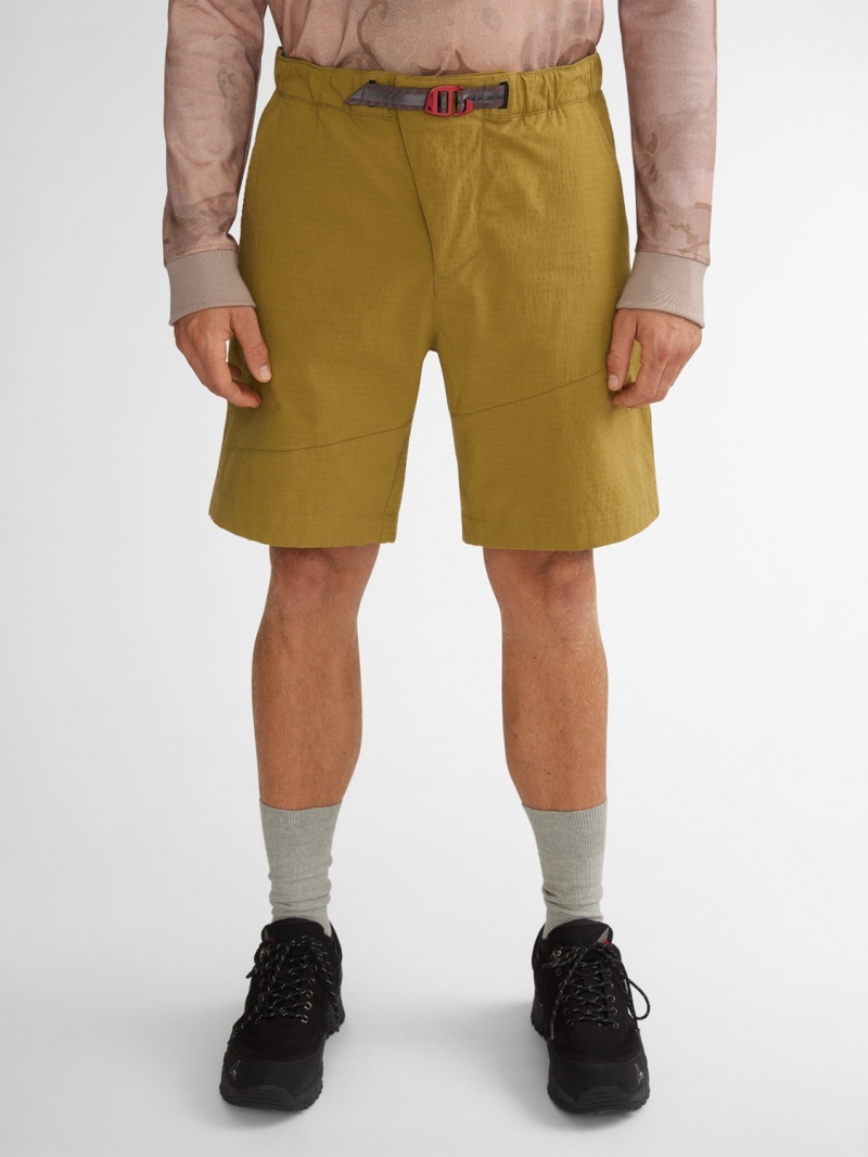 Men Klättermusen Ivalde Shorts Green | 20691GSZU