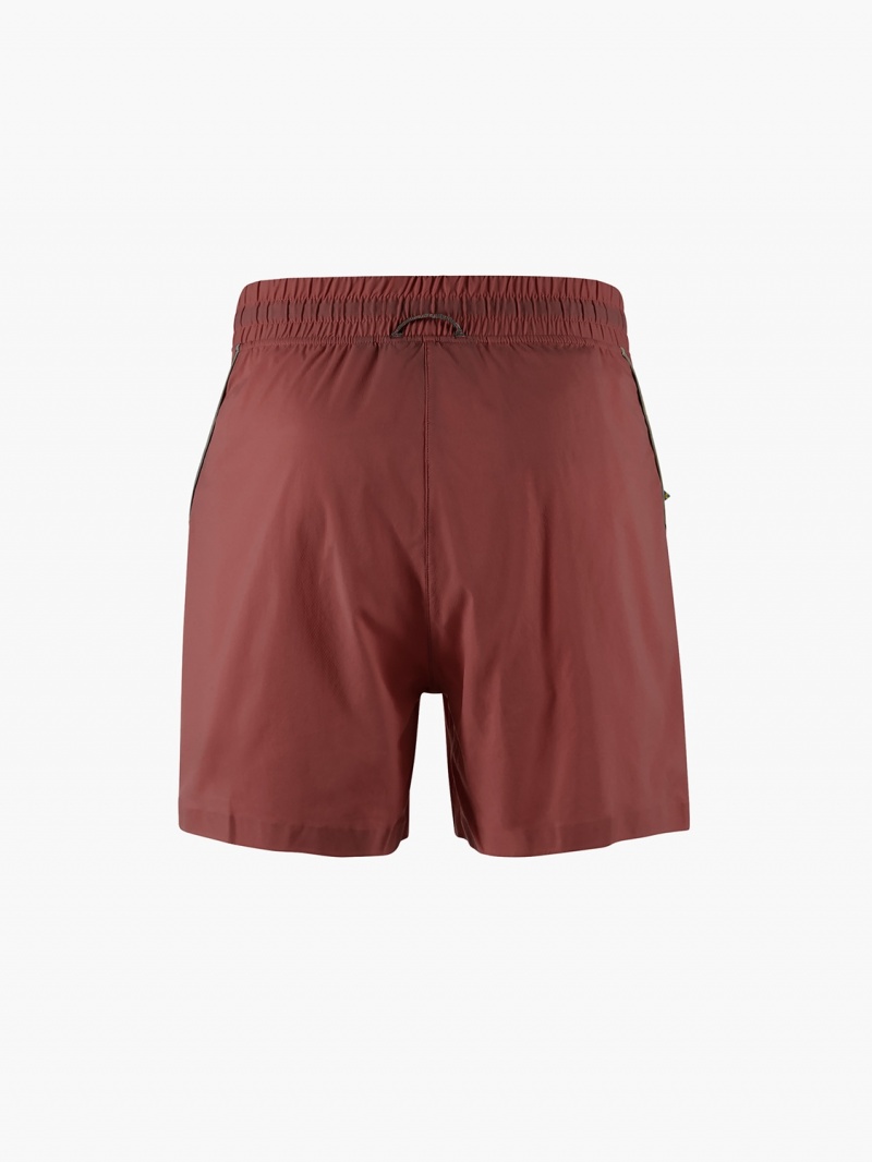 Men Klättermusen Laufey Shorts Red | 01432EKLY