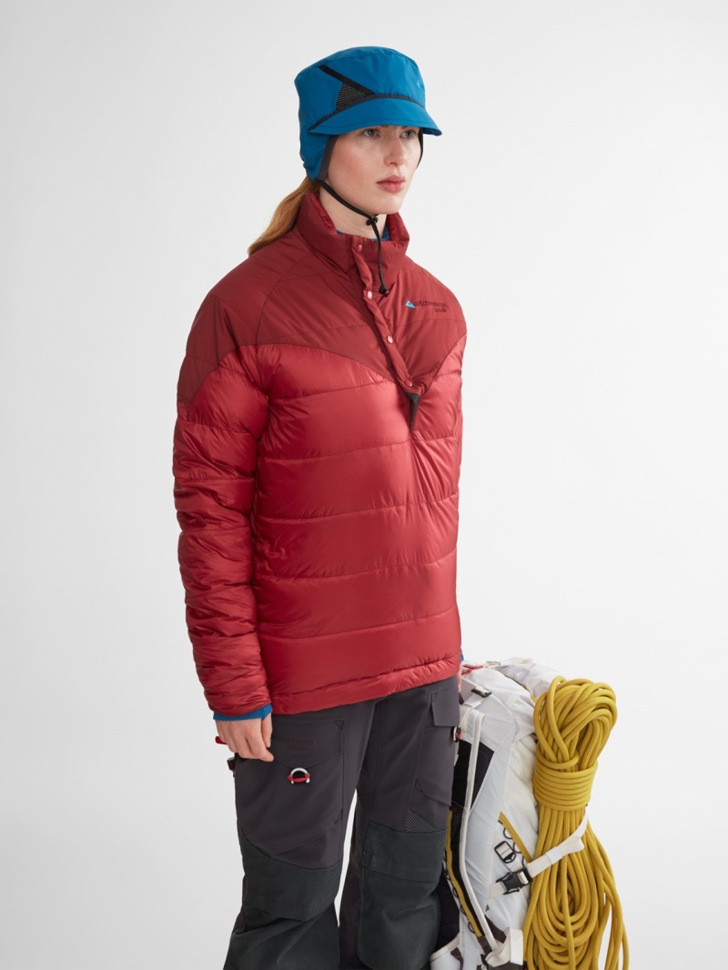 Men Klättermusen Liv 2.0 Down Jackets Red | 30947SGUZ