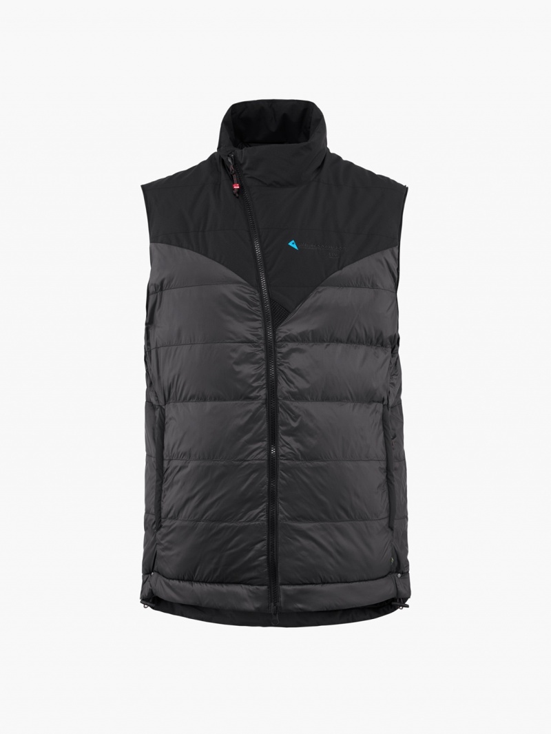 Men Klättermusen Liv 2.0 Vest Black | 89652DANZ