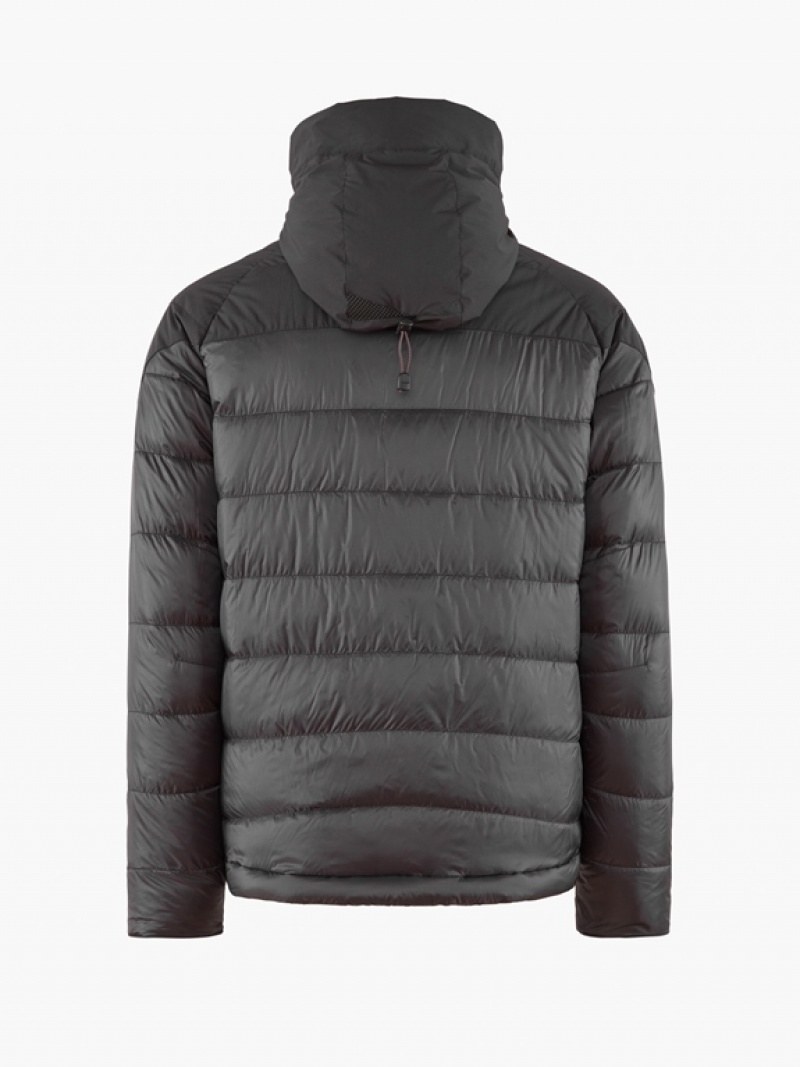 Men Klättermusen Loke 2.0 Down Jackets Black | 36297NRMO