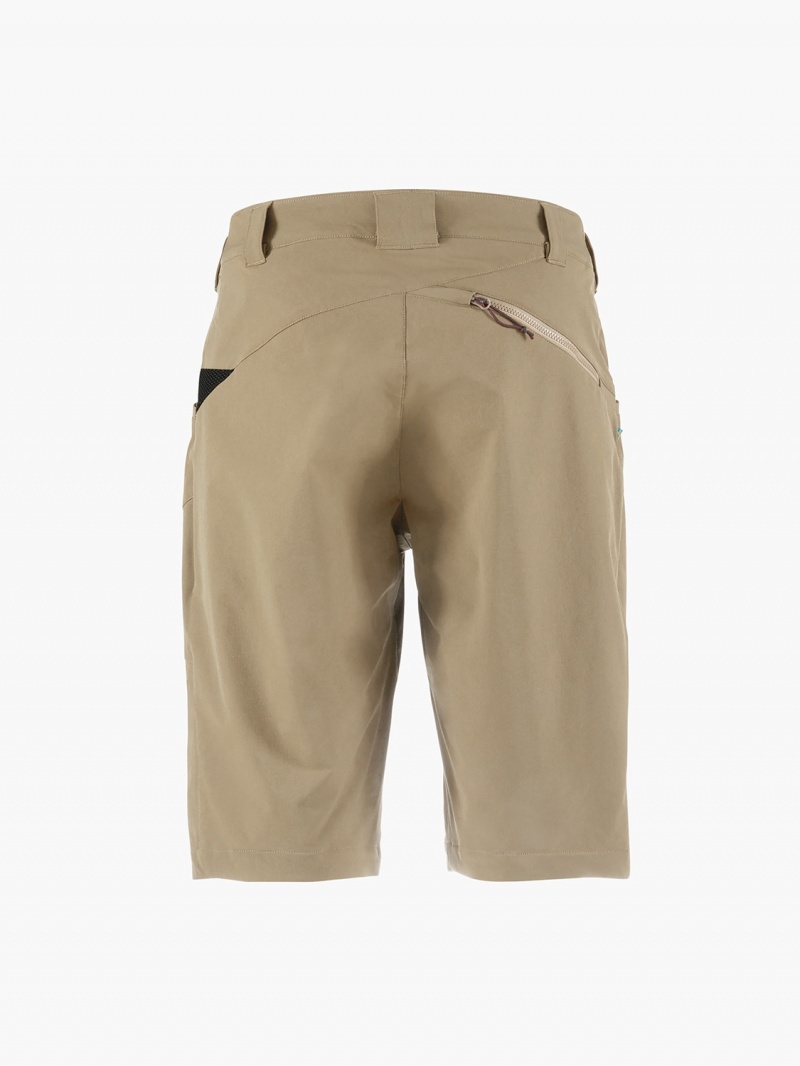 Men Klättermusen Magne 2.0 Shorts Dark Khaki | 23679HOJS