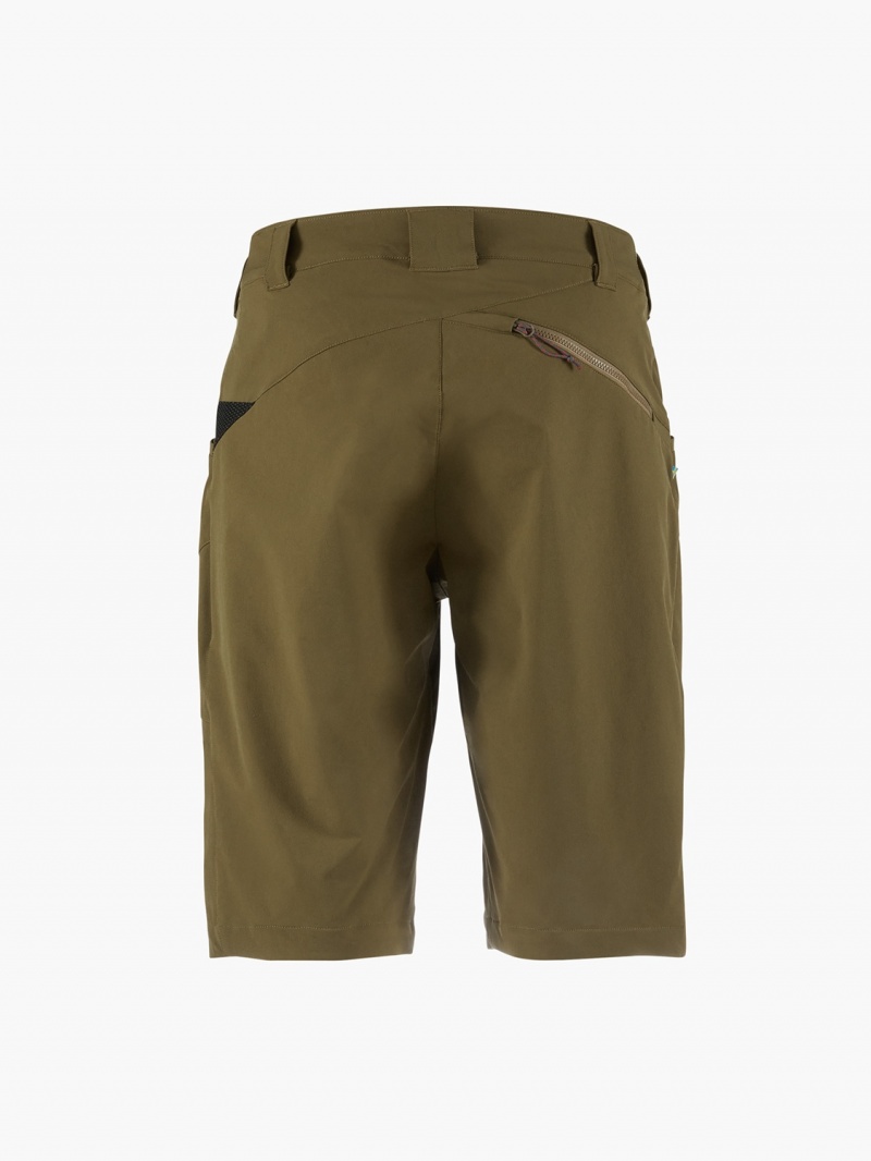 Men Klättermusen Magne 2.0 Shorts Olive | 07139MIFL