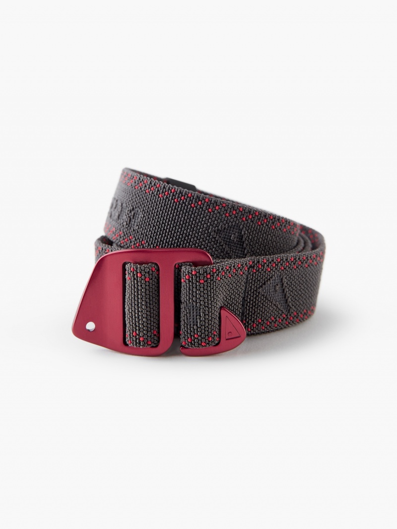 Men Klättermusen Megingjord Belts Black | 12860RUHB