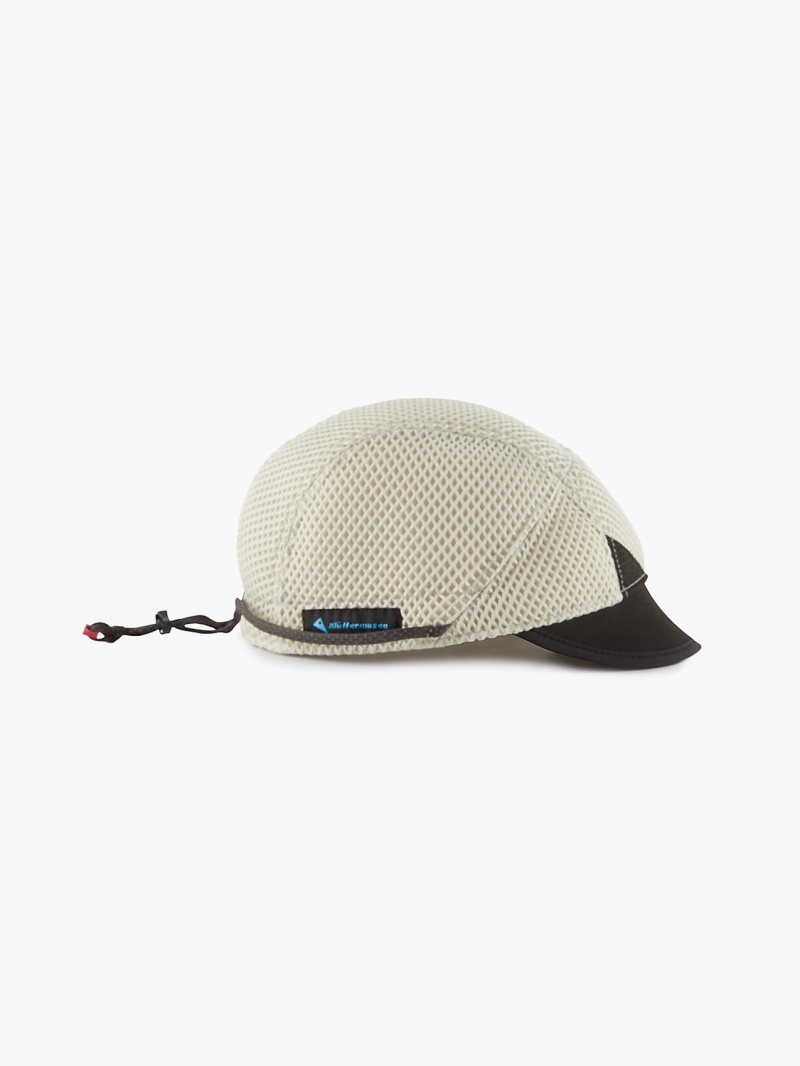 Men Klättermusen Mesh Cap Hats Beige | 47980MWIL