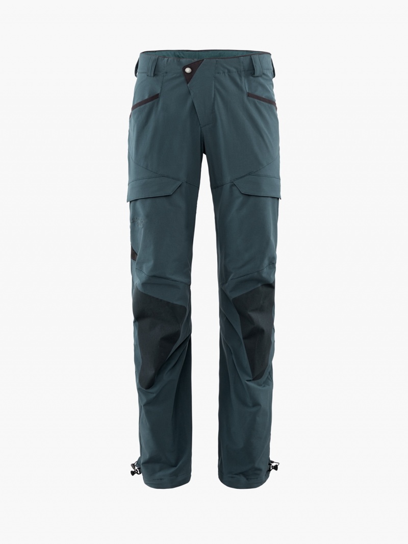 Men Klättermusen Misty 2.0 Pants Blue | 17369BUCV