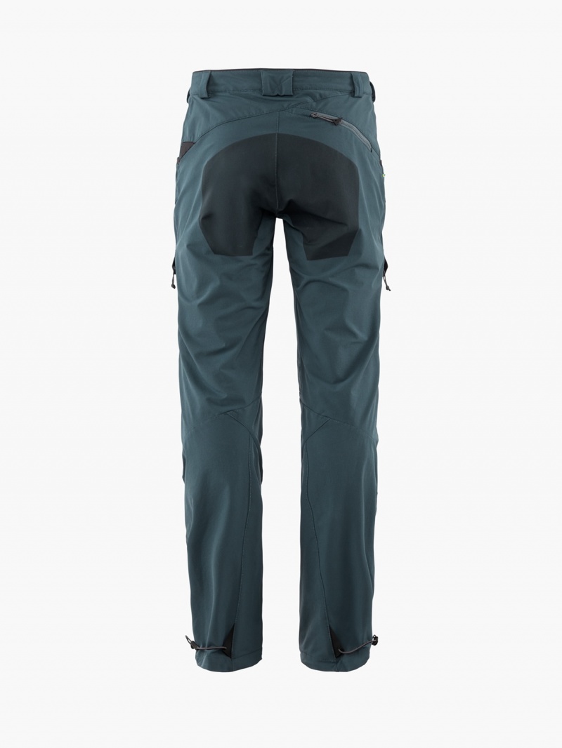 Men Klättermusen Misty 2.0 Pants Blue | 17369BUCV