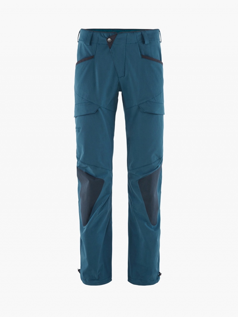 Men Klättermusen Misty 2.0 Pants Blue | 68493VWZI