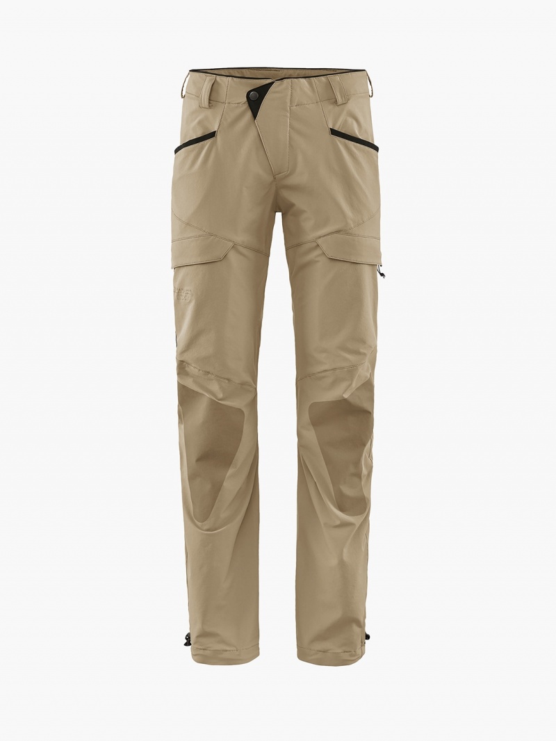 Men Klättermusen Misty 2.0 Pants Dark Khaki | 95810KZOF