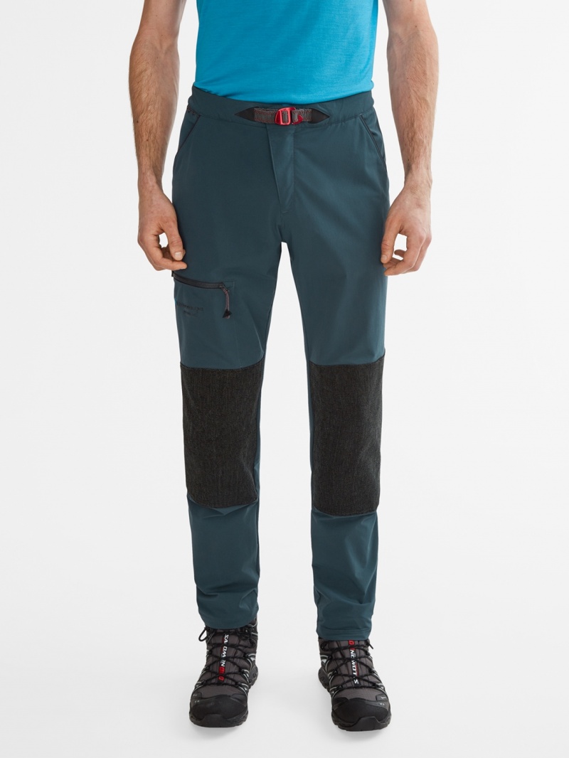 Men Klättermusen Mithril 3.0 Pants Blue | 59837FGDK