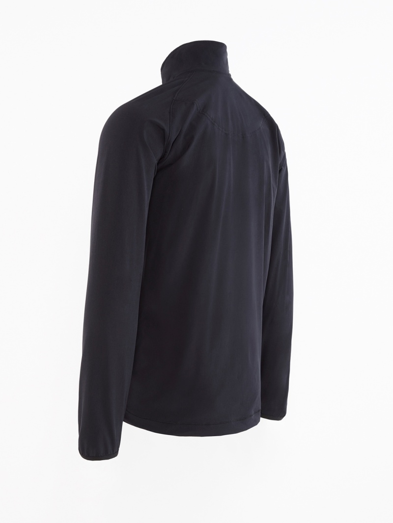 Men Klättermusen Mithril Wind Jacket Black | 28450MKZL