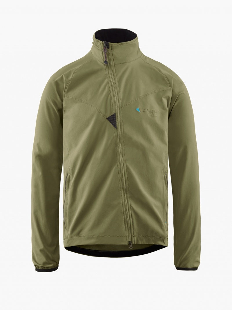 Men Klättermusen Mithril Wind Jacket Green | 01695ZICB