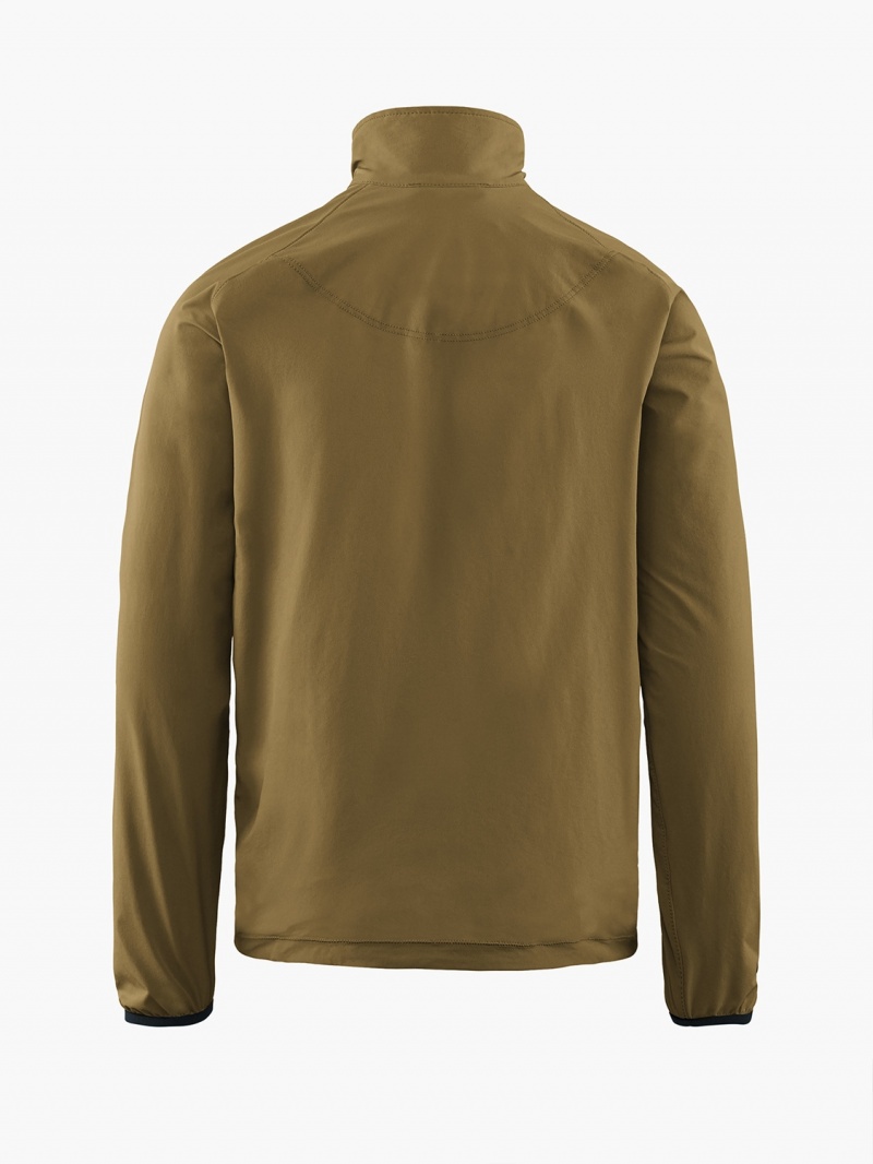 Men Klättermusen Mithril Wind Jacket Olive | 90813LOPX