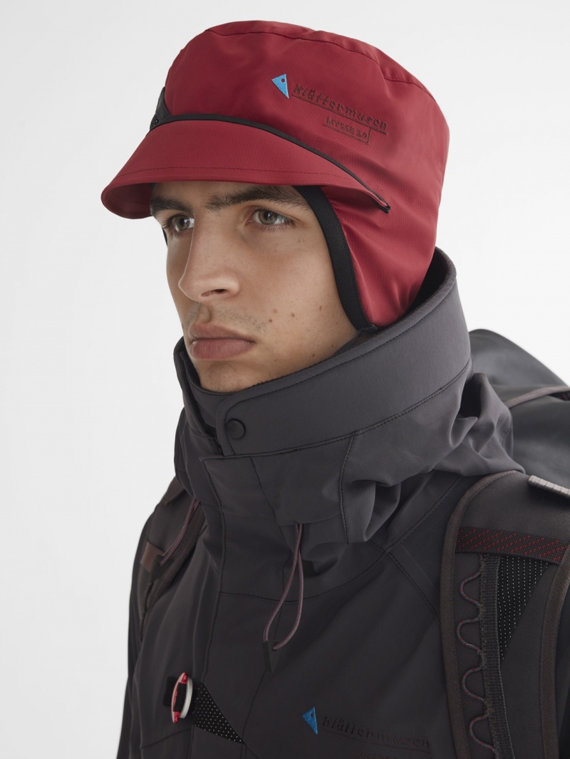 Men Klättermusen Mysse 3.0 Hats Red | 18526DJAQ