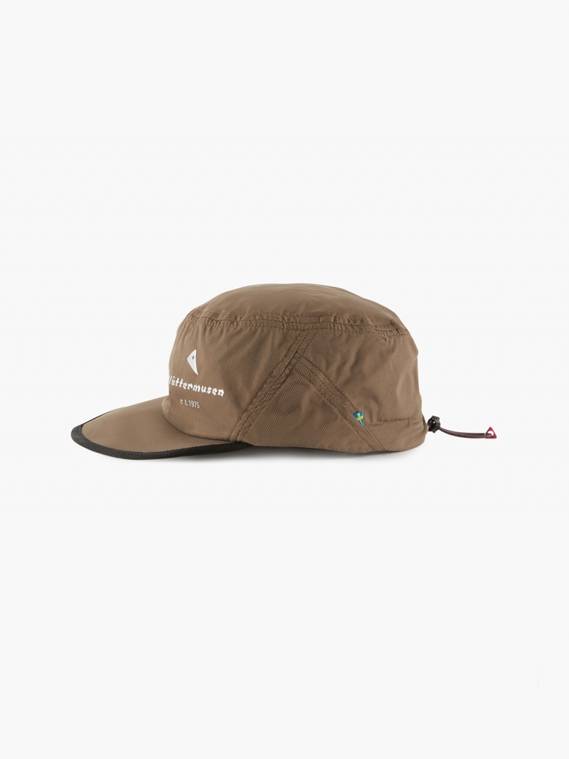 Men Klättermusen Nal Hats Dark Khaki | 93276ZMEH