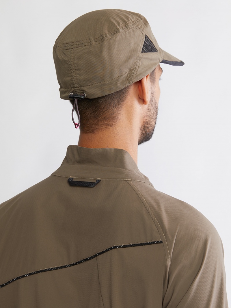 Men Klättermusen Nal Hats Dark Khaki | 93276ZMEH