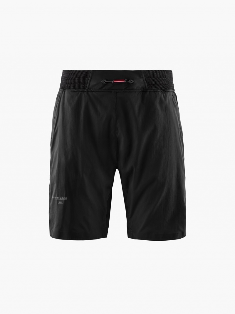 Men Klättermusen Nal Shorts Black | 04192RCKD