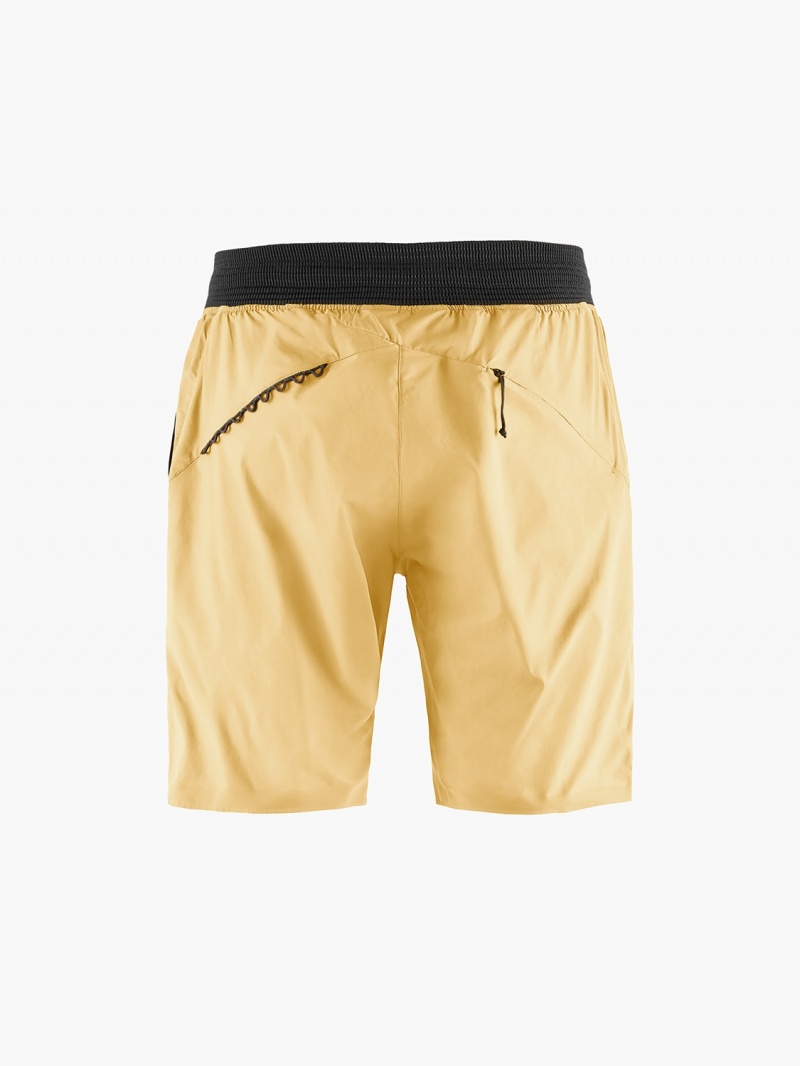 Men Klättermusen Nal Shorts Brown | 18345IFVW