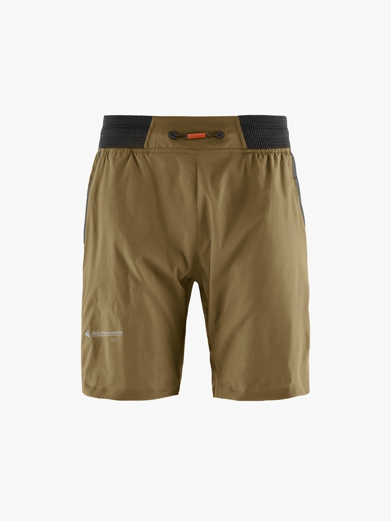 Men Klättermusen Nal Shorts Olive | 06724RKQS